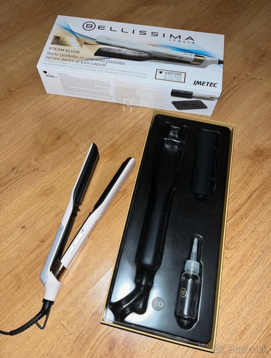 Parná žehlička na vlasy Bellissima - 2