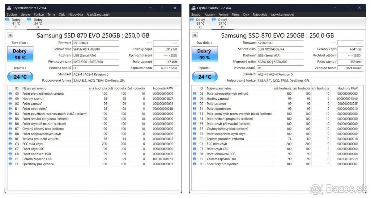 SSD Samsung 870 EVO 250GB - 2