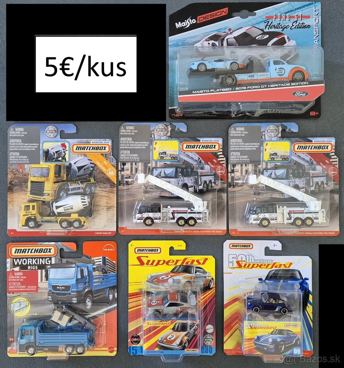 Hot Wheels Matchbox Majorette Maisto 3 - 2