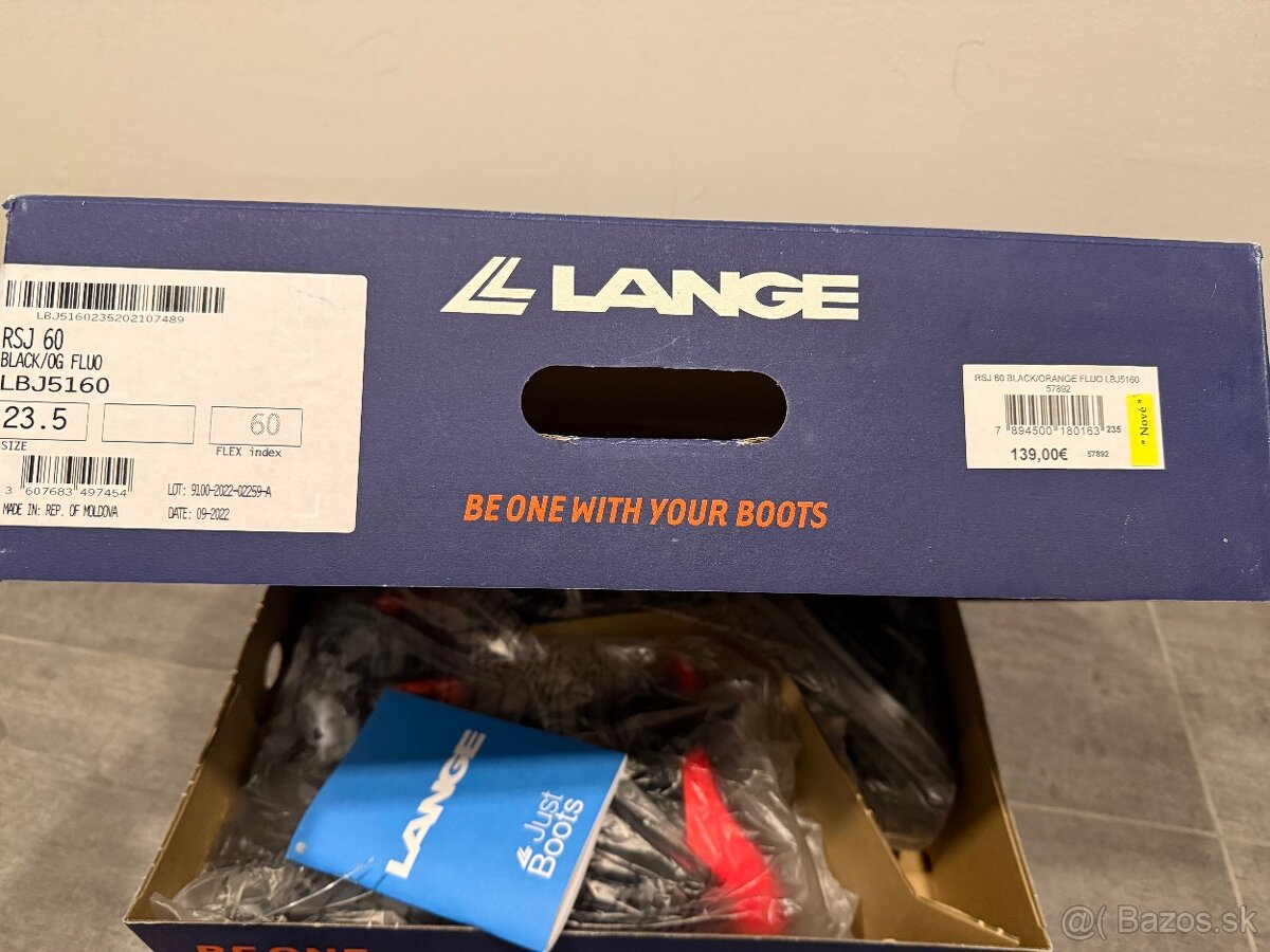 Detske lyziarky Lange RSJ 60 - 2