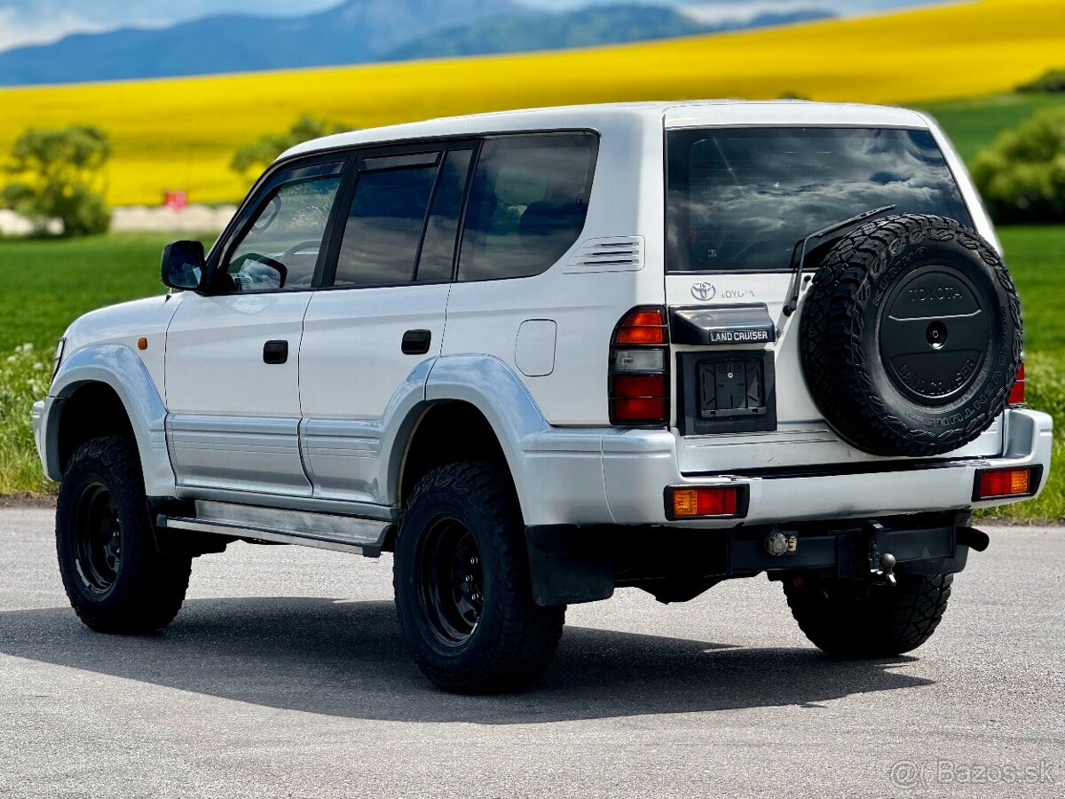 Toyota Land cruiser 95 3,0 TDi 92kw pôvodný lak,bez hrdze - 2