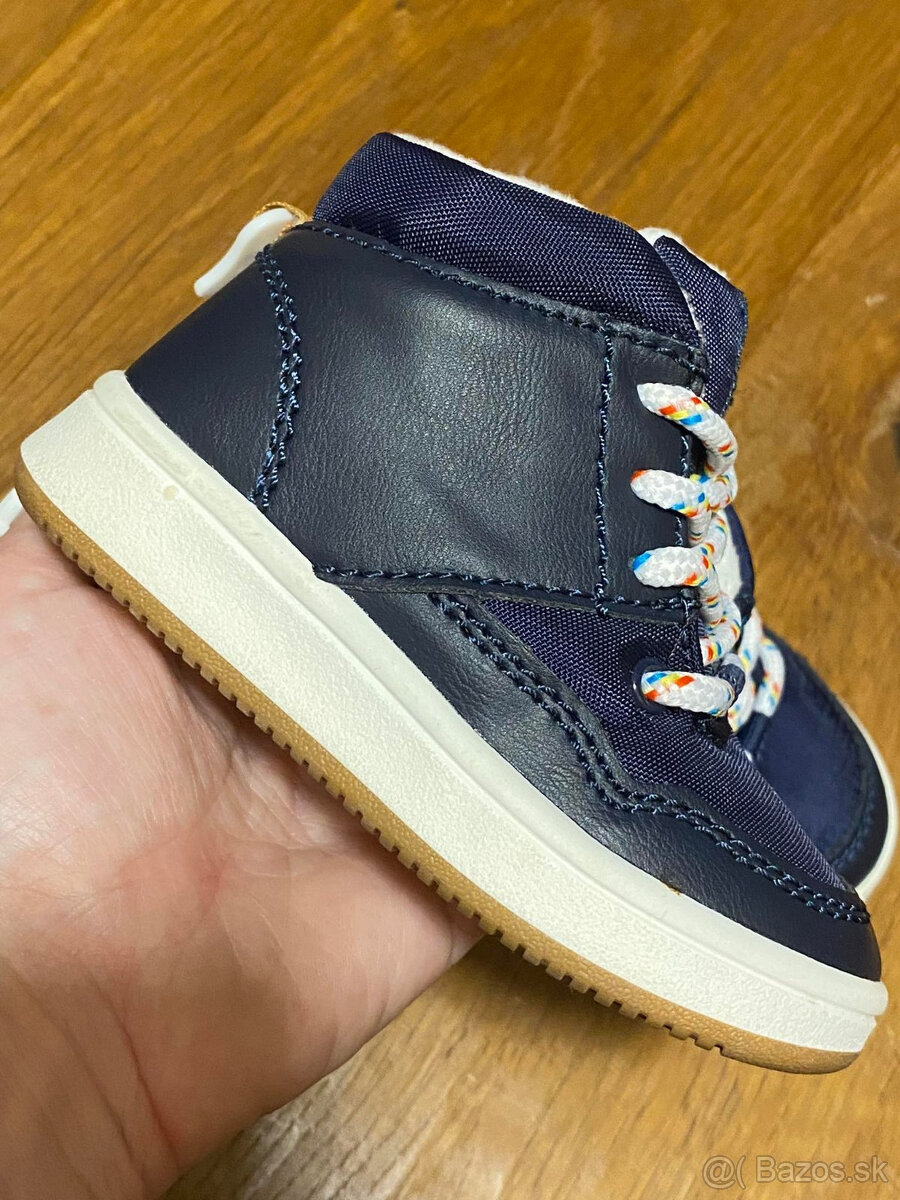 H&M - zateplené kotníkové tenisky / topánky - 2