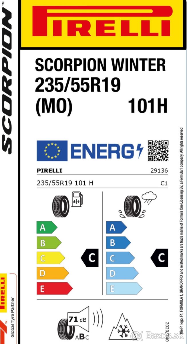 Nove zimné 255/50r19 a 235/55r19 Pirelli - 2