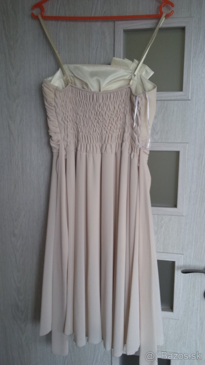 Spoločenské šaty na ramienka - 2