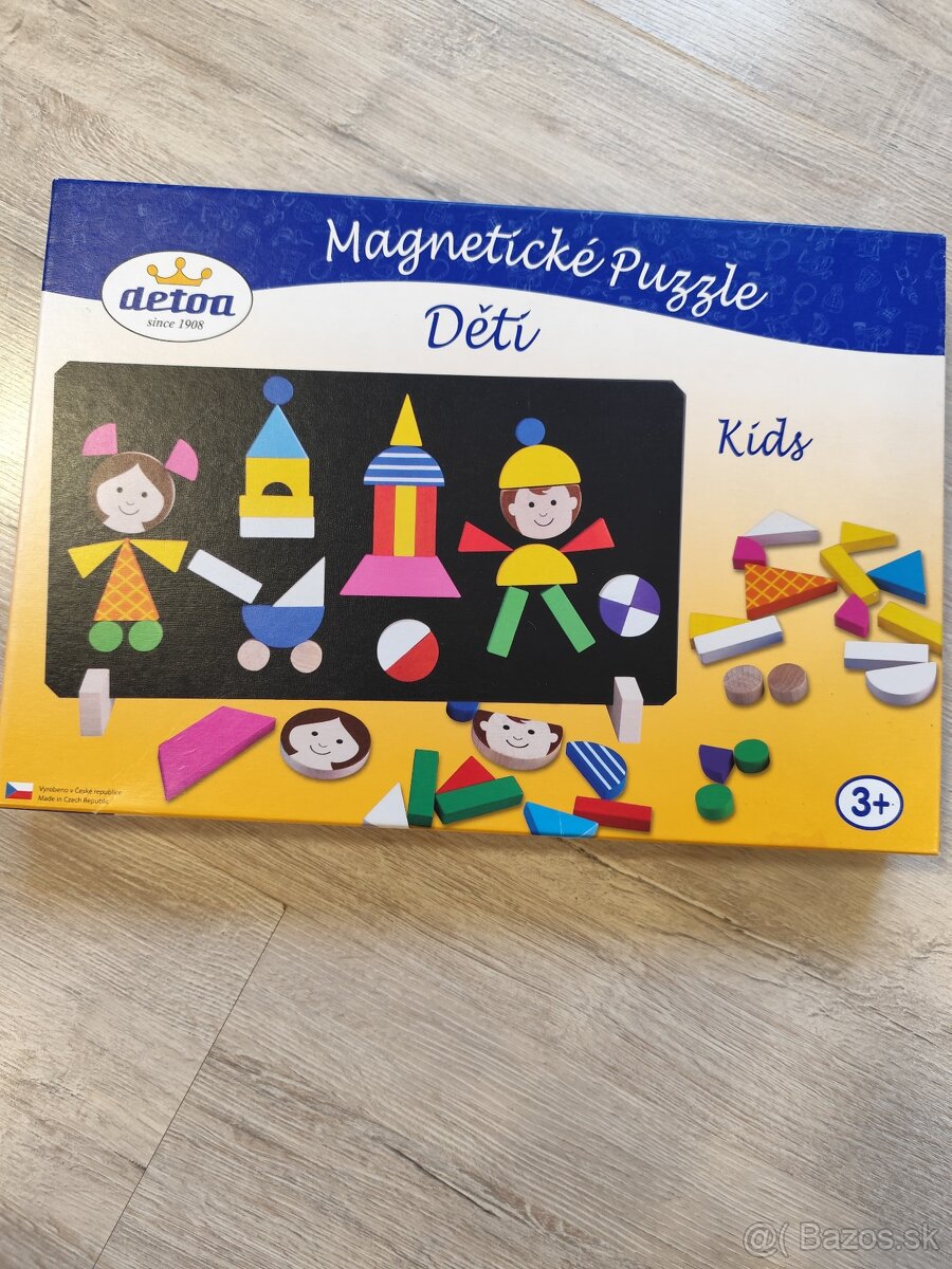 Magnetické puzzle 2ks - 2