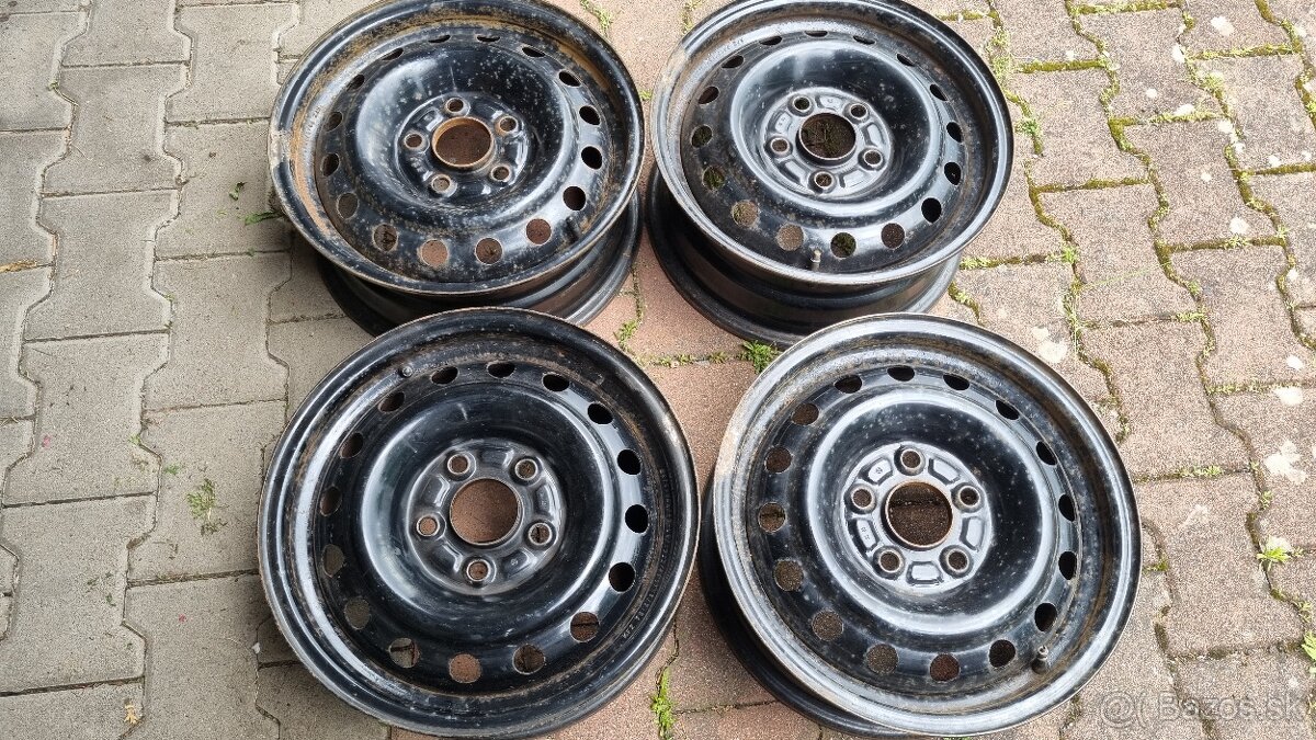 Ocelove (plechove) disky 6JJx15, et50 (R15) - 2