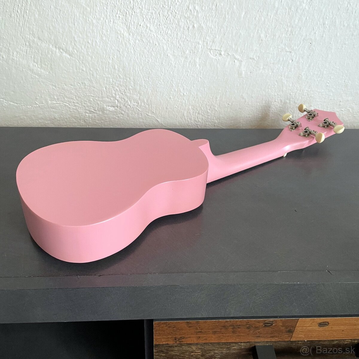 Predám ukulele set – ružové - 2