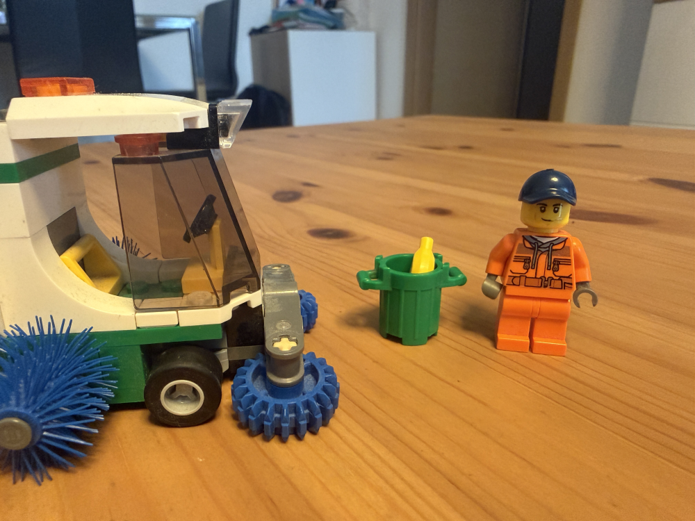 Predám lego smetiarske auto - 2