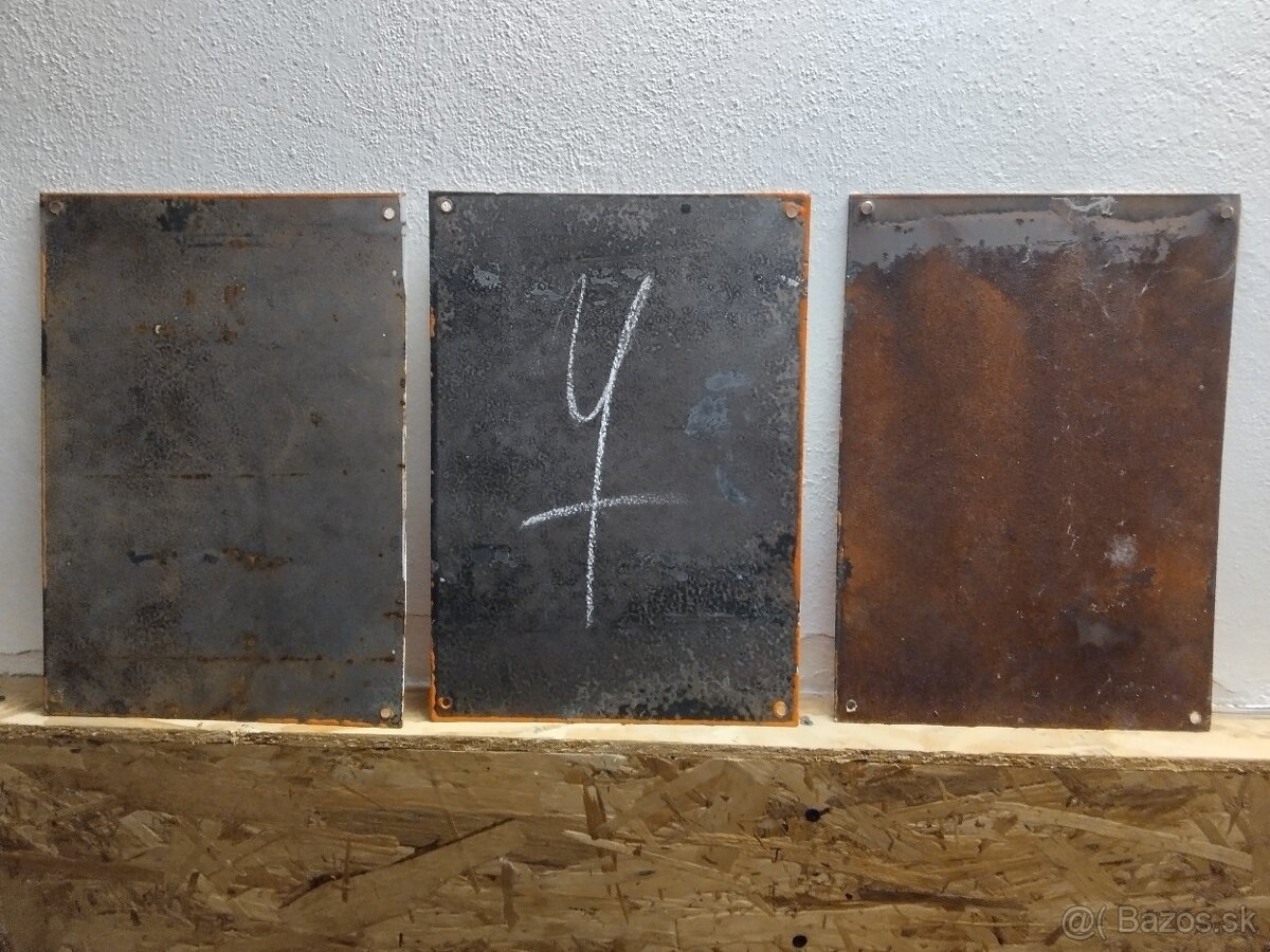 Smaltové tabule - 2