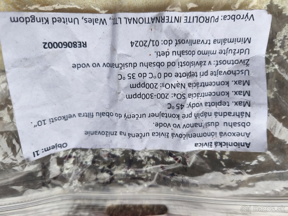 Anionicka zivica na dusicnany - 2