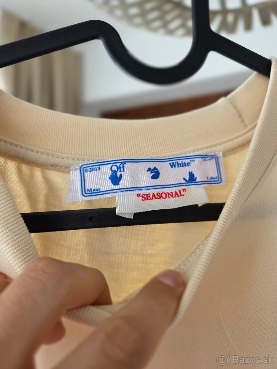 Kratke tricko OFF WHITE - 2