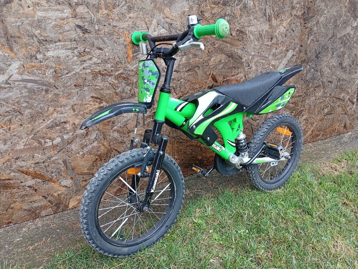 Detský bicykel - motorka - 2