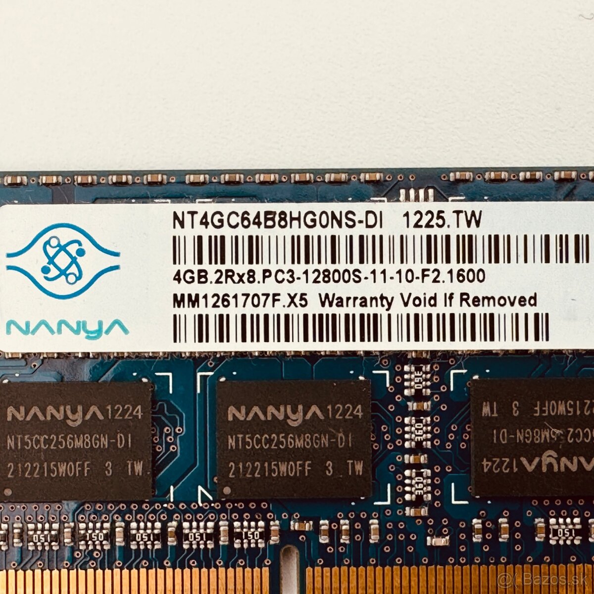 RAM DDR3 SODIMM NANYA 2 x 4 GB - 2