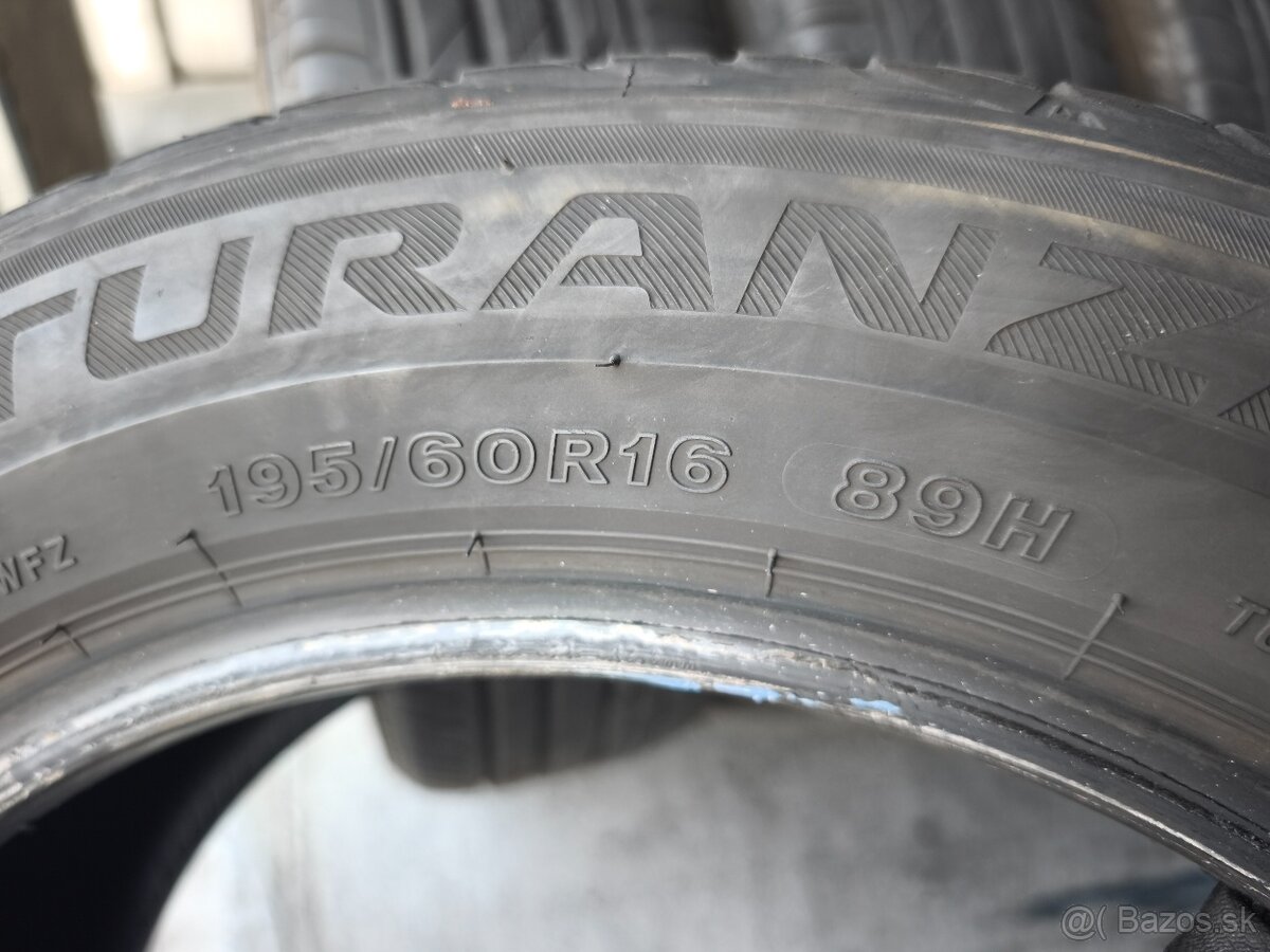 195/60 r16 letné pneumatiky Bridgestone - 2