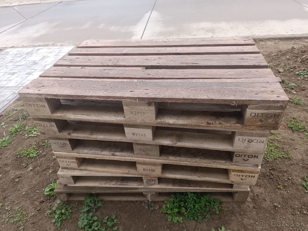 Darujem Europalety 6ks - 2