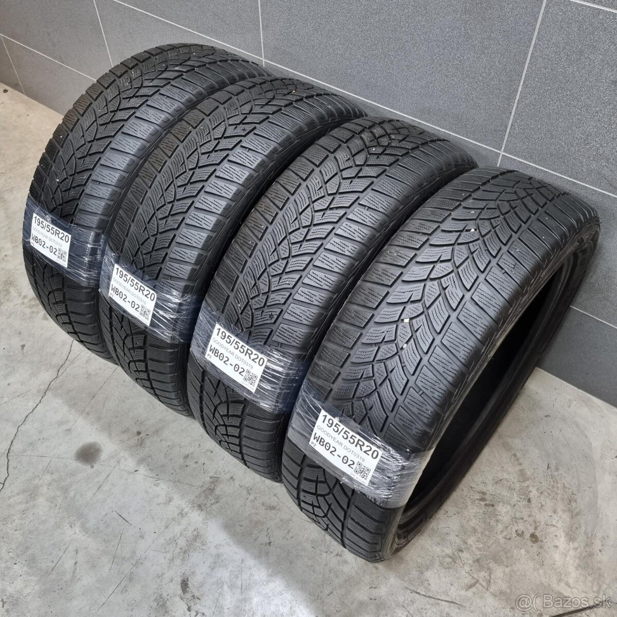 Zimné pneumatiky 195/55 R20 GOODYEAR DOT0319 - 2