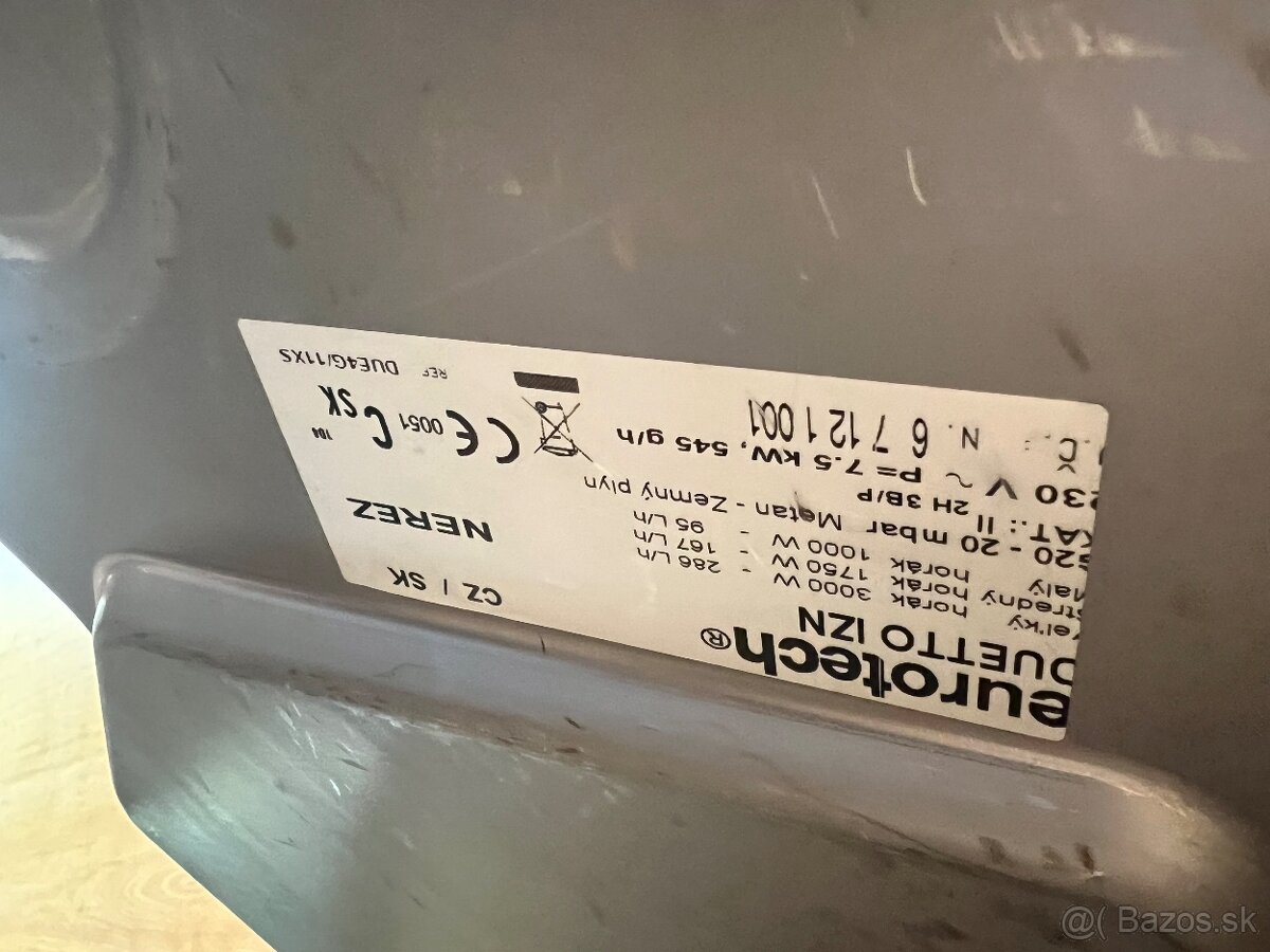 Varná plynová doska Eurotech Duetto - 2