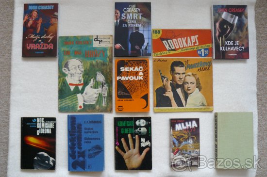 John Creasey - Séria inšpektor West, komisár Gideon... - 2