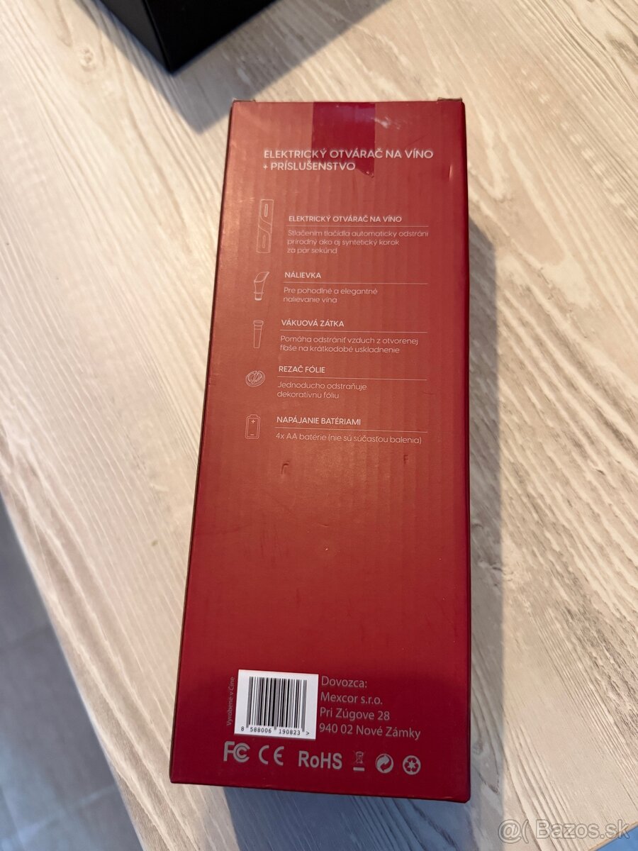 Elektrický otvárak na víno - 2
