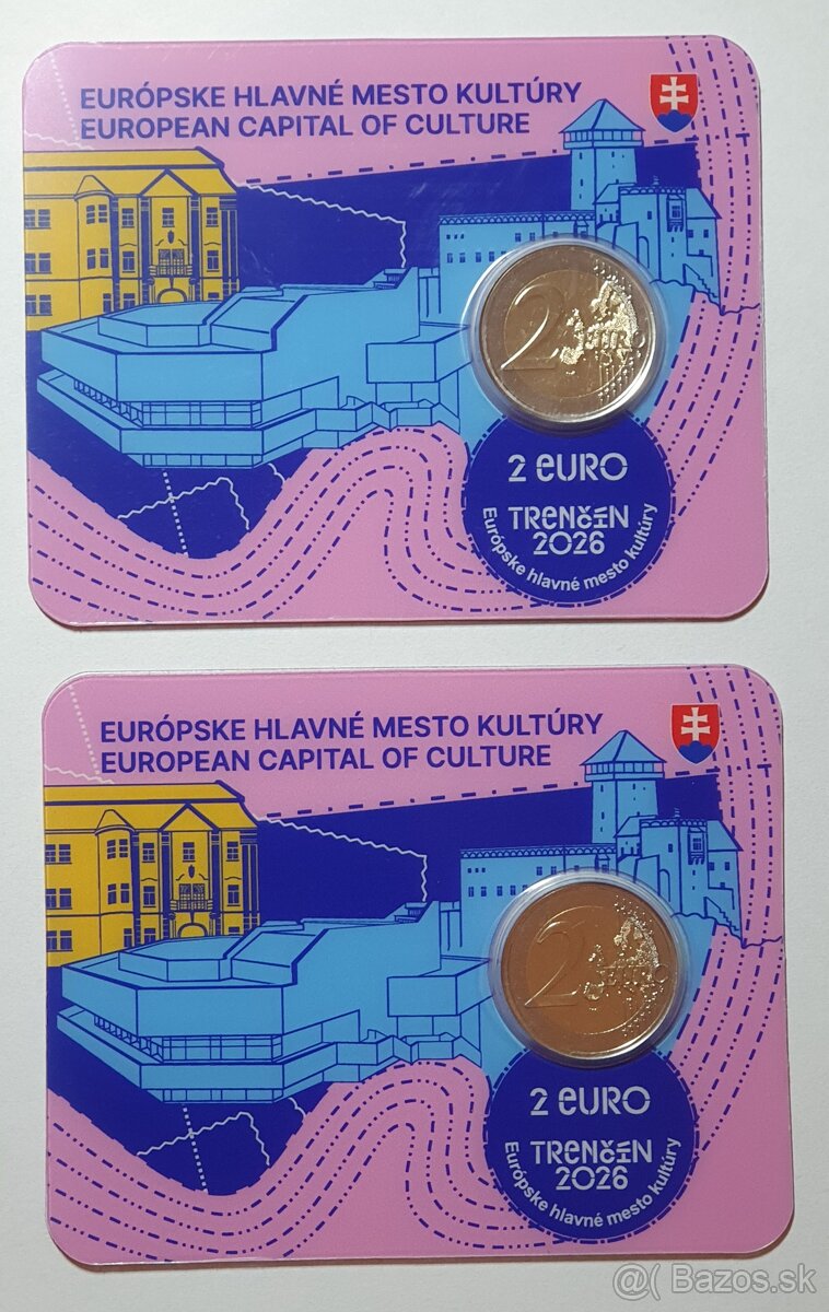 Trencin coincard - rocnikove - 2