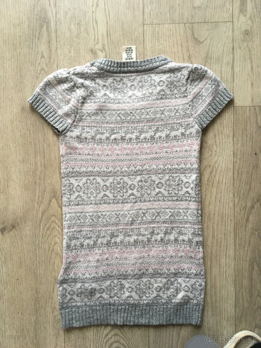 dievčenské úpletové šaty H&M - 2