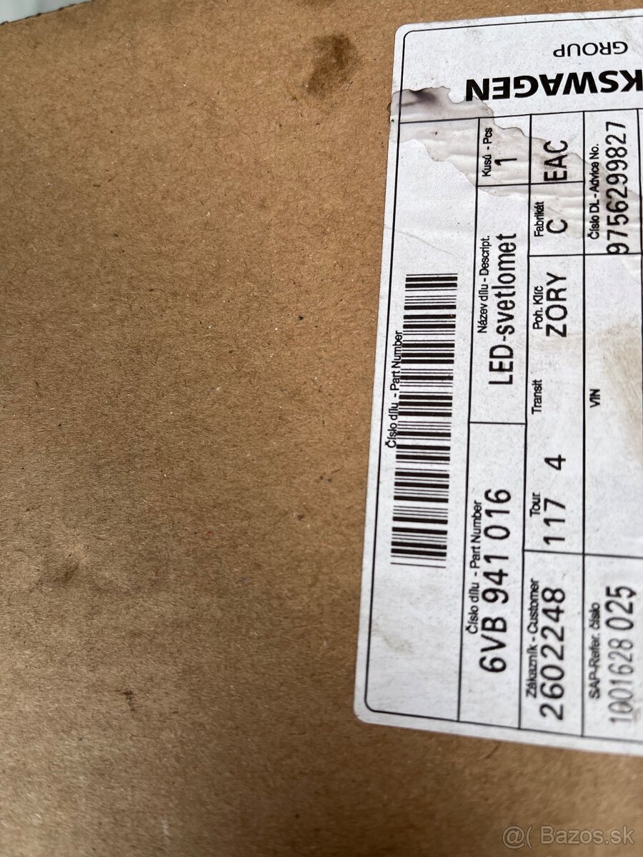 predne prave svetlo škoda fabia - 2