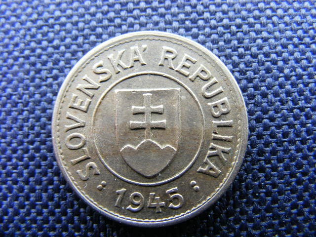1 koruna 1945 - 2