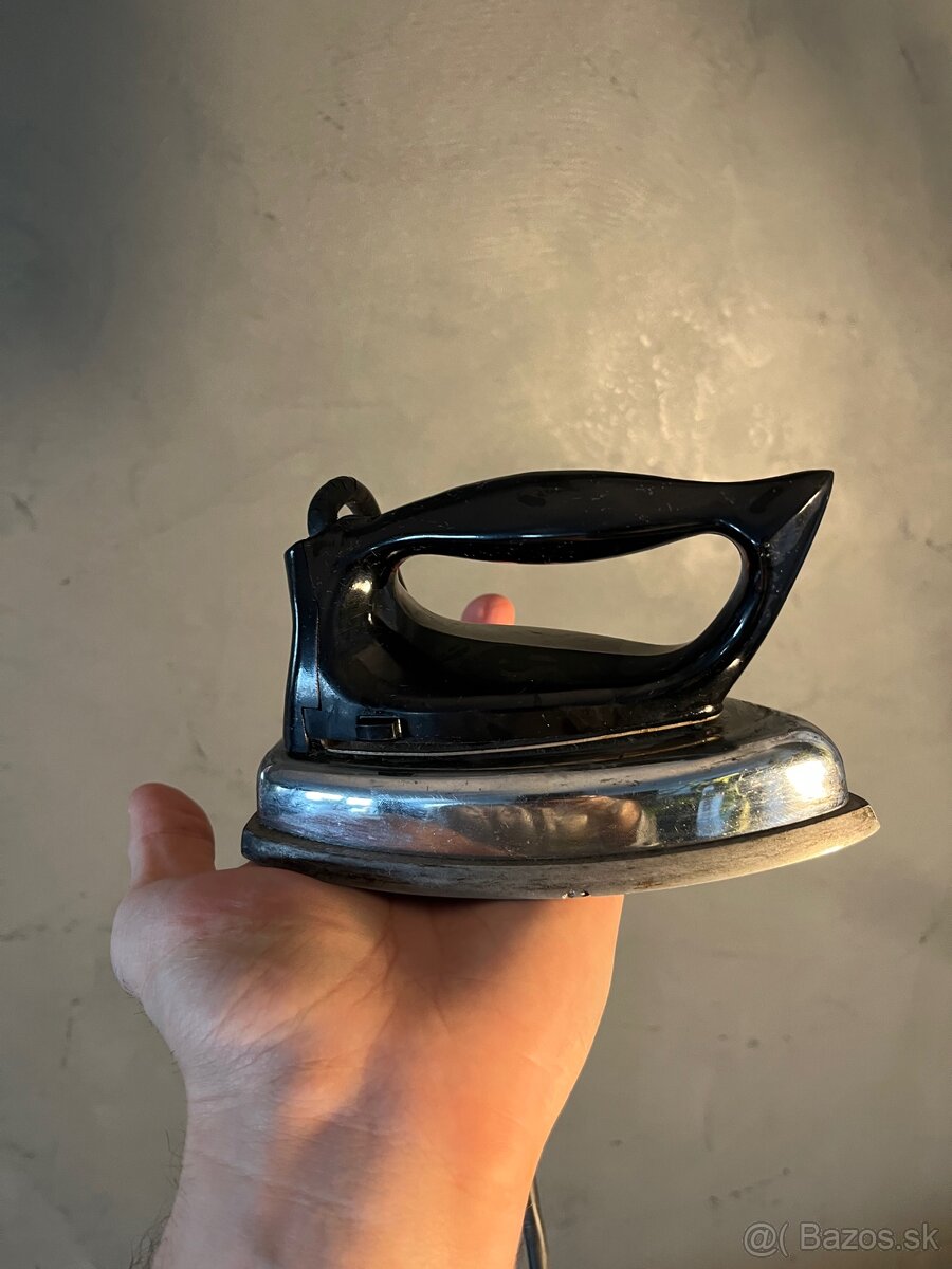 Starožitná žehlička retro I Czechoslovakia - 2