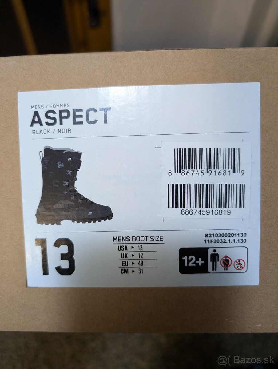 Splitboard/Snowboard topánky K2 ASPECT - 2