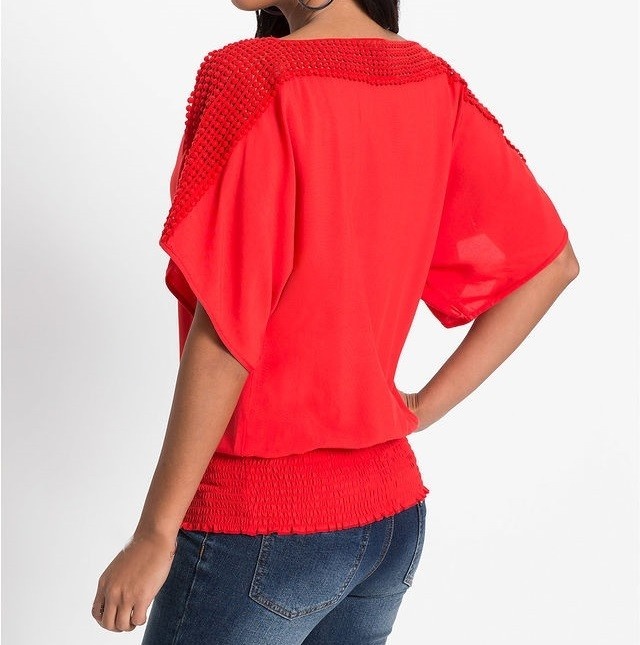 Dámska blúzka červená 38/M - 2