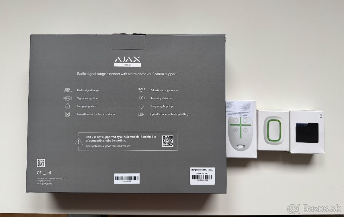 AJAX Rex 2 + ovládače a relé - 2