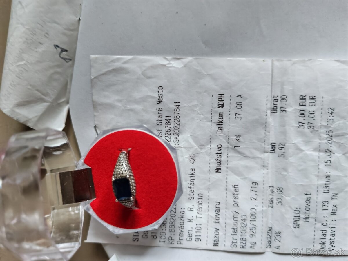 strieborne prstene - 2