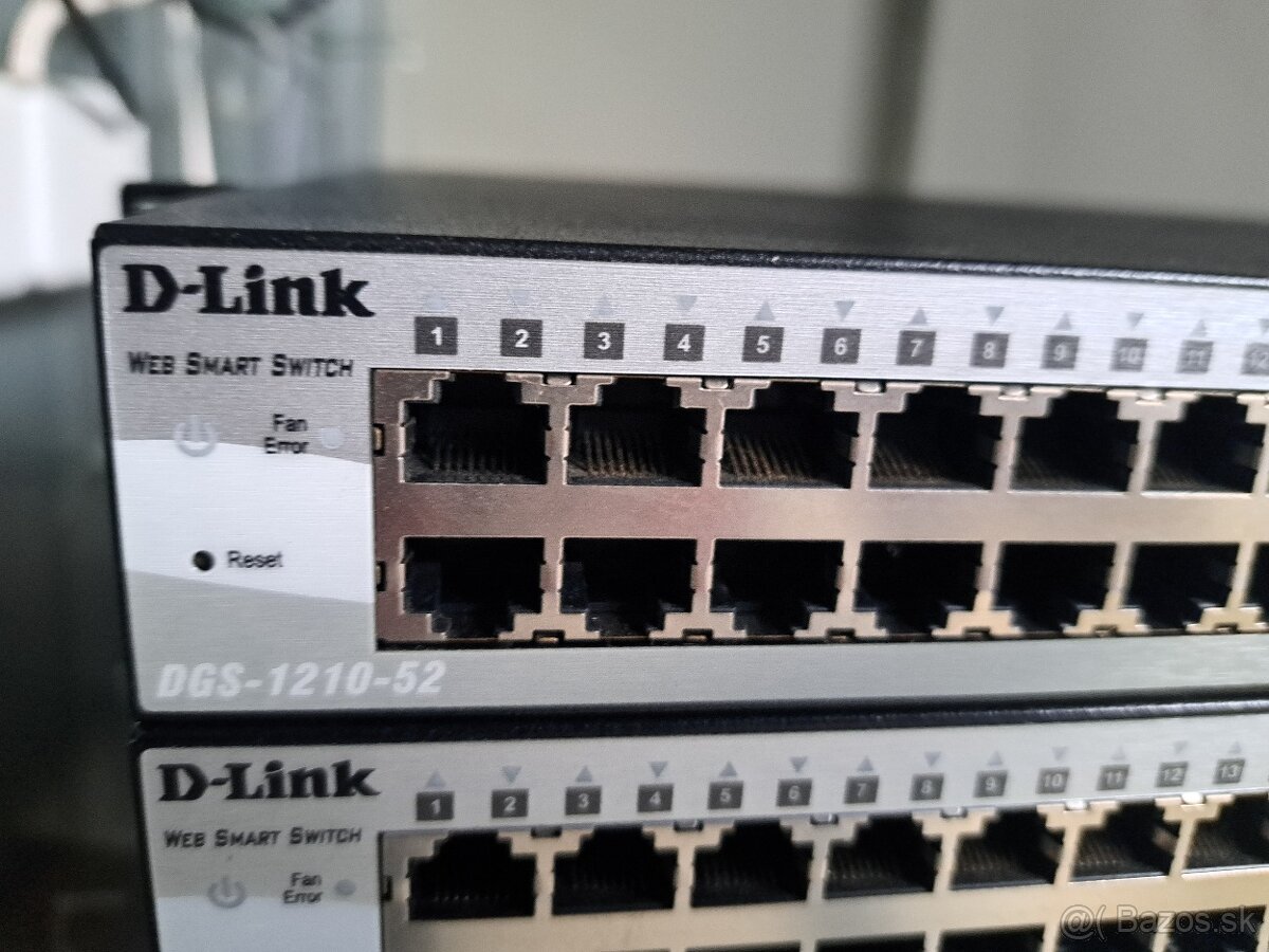 Gigabitový Smart Switch D-Link DGS-1210-52 (48+4 porty) - 2