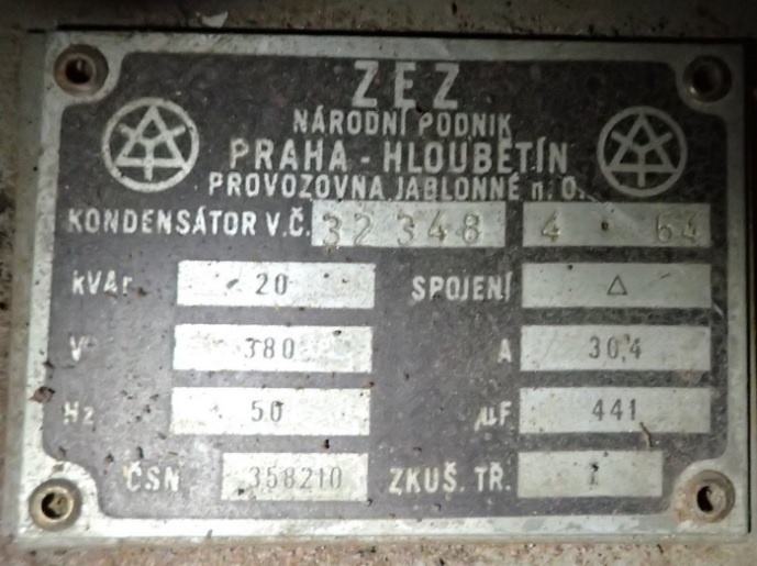 Velké kondenzátory - 2