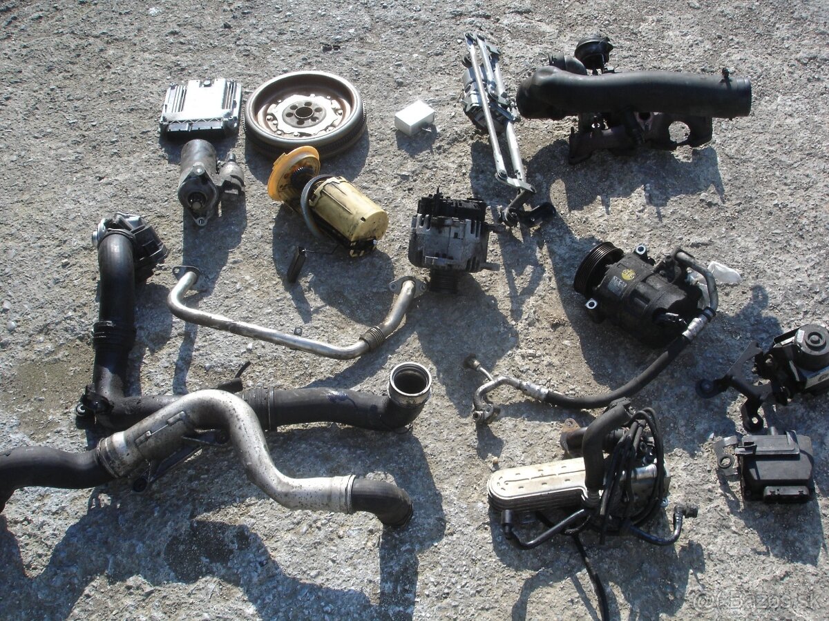 starter, klima, altrenator, filter, vaha, octavia II 1.9 tdi - 2