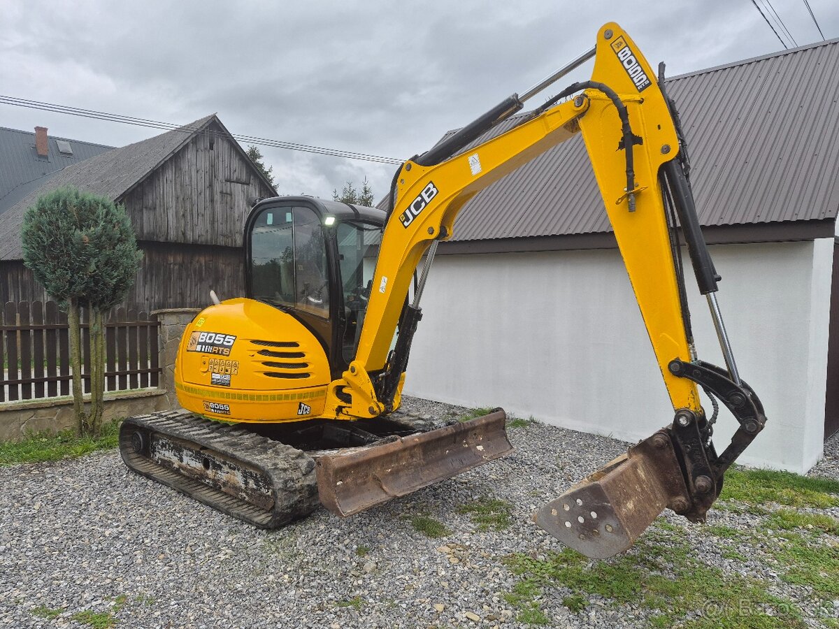 Bager jcb 8055 rok 2015 - 2