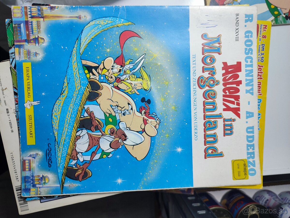 Stara kniha Asterix a obelix - 2