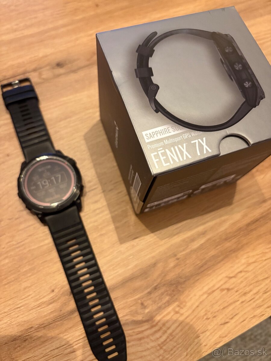 Garmin fenix 7x shappire solar - 2