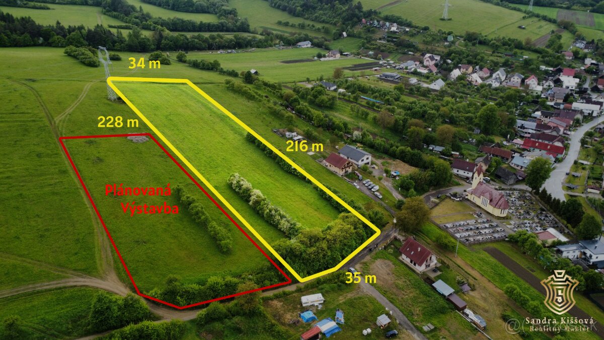 VEĽKÝ STAVEBNÝ POZEMOK, HORNÝ MOŠTENEC, NA PREDAJ - 2