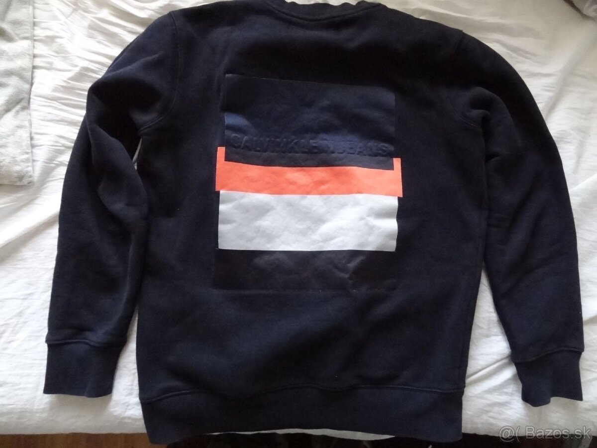 Predám kvalitnú čiernu mikinu Calvin Klein Jeans - 2