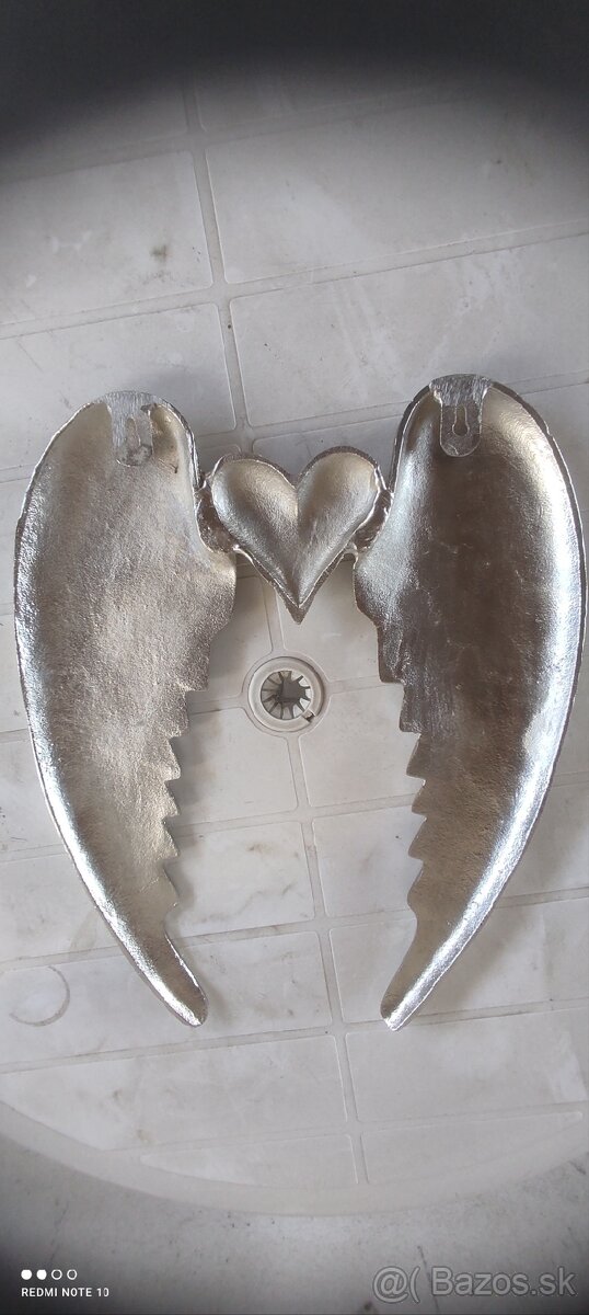 Nástenná dekorácia anjelské krídla - 2