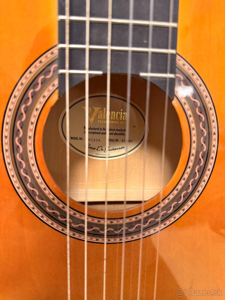Gitara Valencia (stojan+obal) - 2