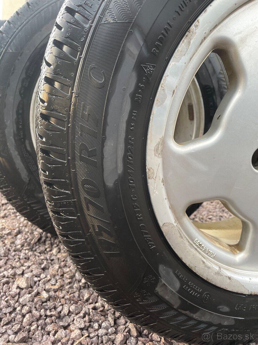 Kolesa 195/70 R15 C a elektrony 5x112 - 2