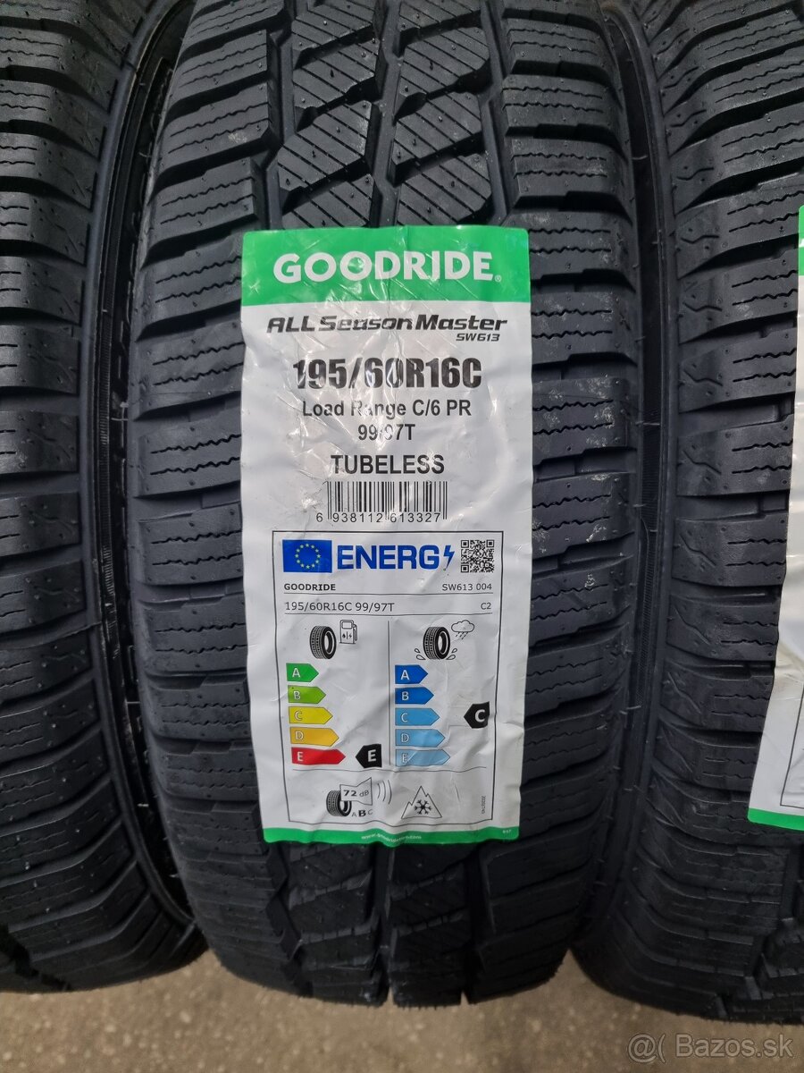 Celoročné 195/60R16C - 2