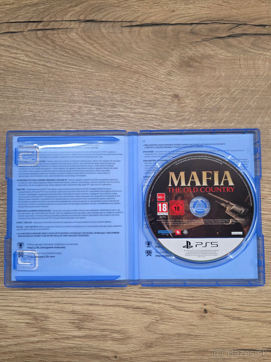 Mafia Old Country PS5 - 2