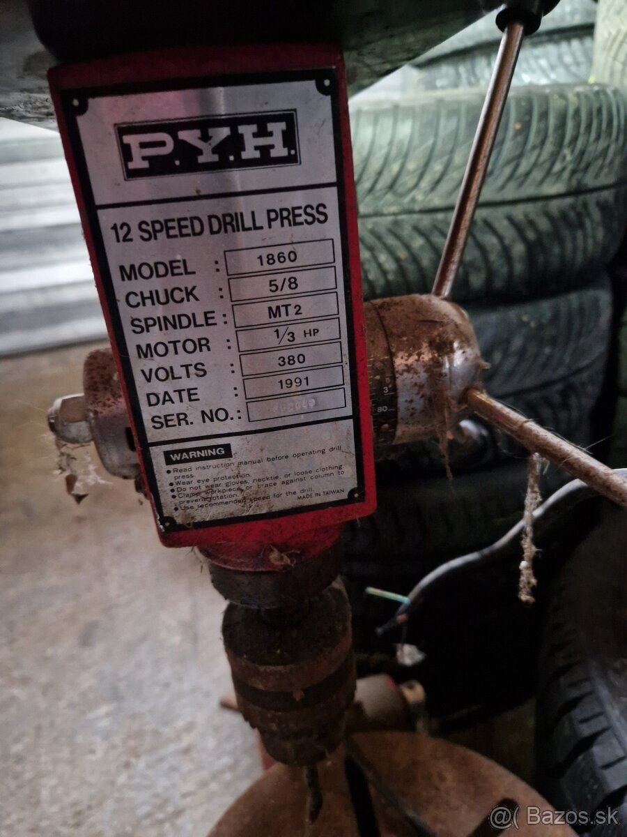Predám stojanovu vrtacku P.Y.H - 2