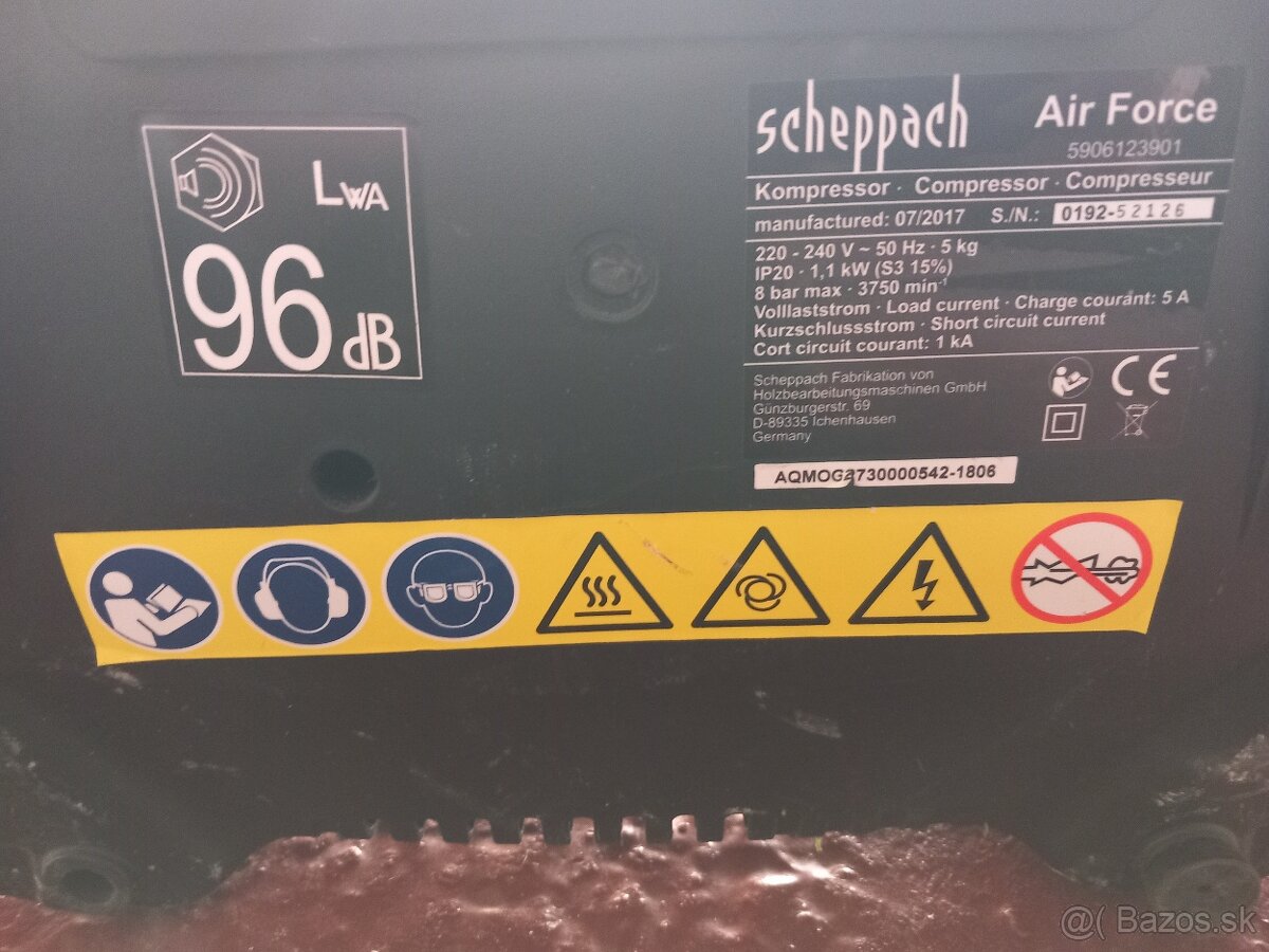 Predam prenosny kompresor - 2