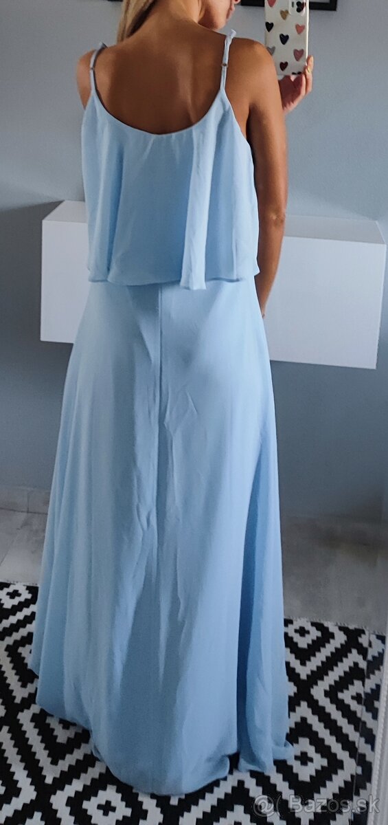 Šaty bledomodre - 2