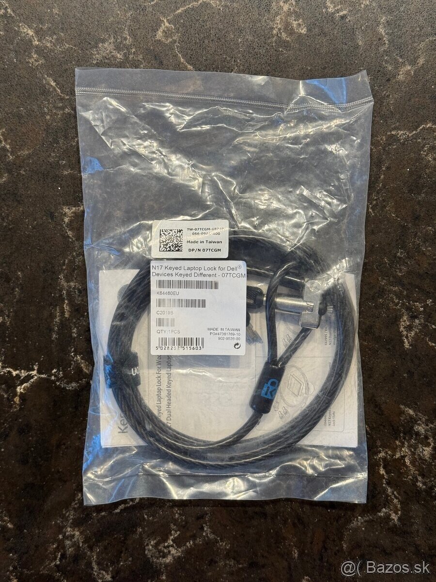 Kensington N17 zámok na laptop - 2