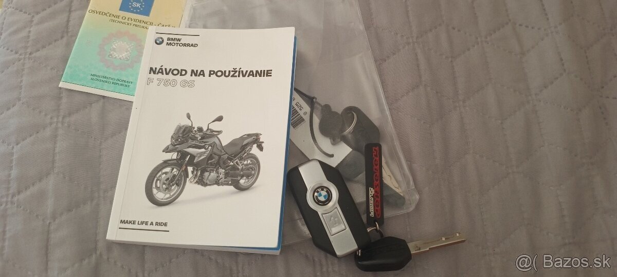BMW F 750 GS kúpená v SR - 2
